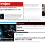 AARB reforça o papel da ICP-Brasil na segurança jurídica em publicações na mídia